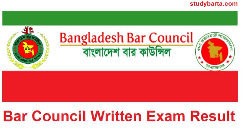 Bar Council Written Exam Result 2021