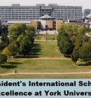 President's International Scholarship of Excellence at York University