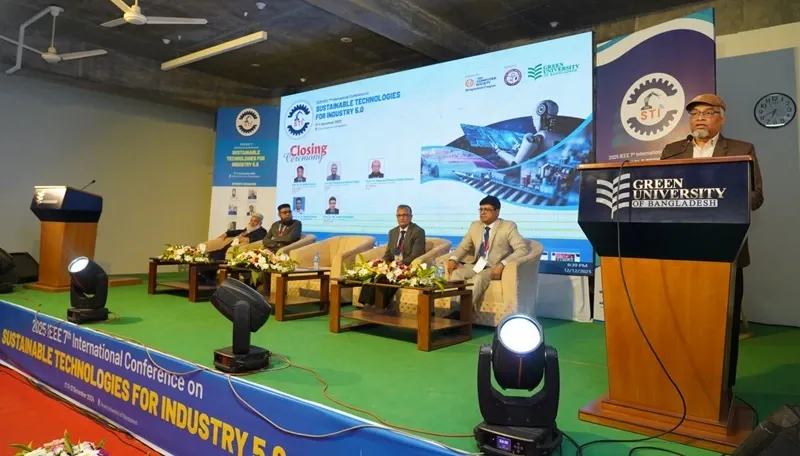 IEEE STI 5.0 International Conference 2025 Concludes at Green University